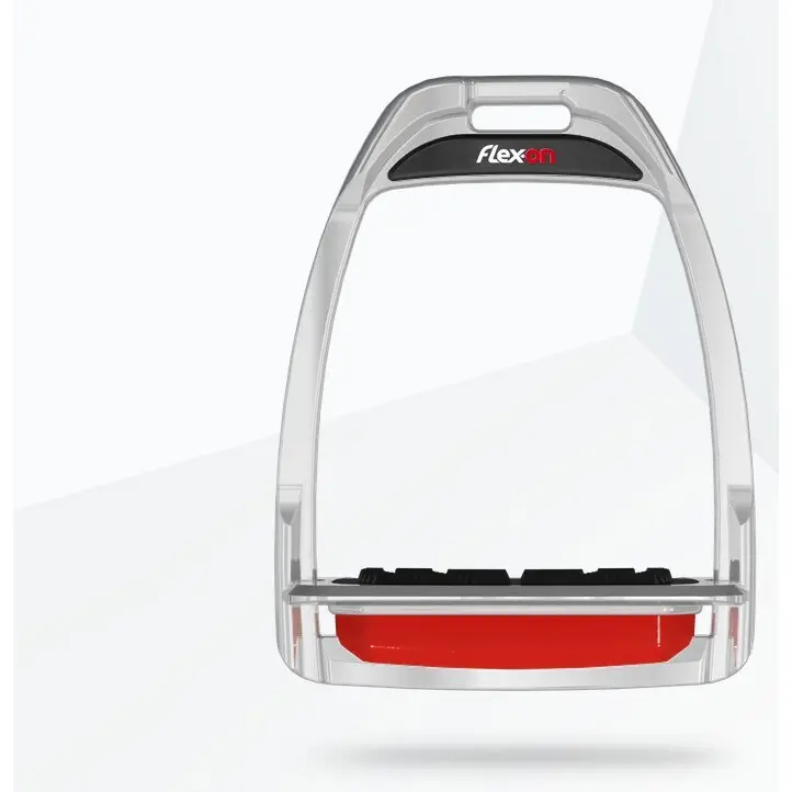 Aluminium Steigbücher Flach Grip Violett Flex-On Hunter H