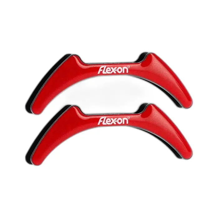 Comparer les prix de Stickers étriers Rouge Silver Flex-On