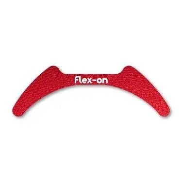 Stickers étriers Rouge Flex-On Cuir