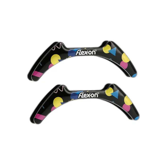 Meilleurs prix pour Stickers étriers Noir Flex-On Pop