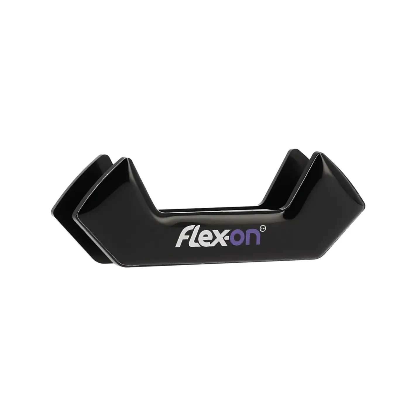 Personalisierte Sattelaufkleber mit lila Box Flex-On Safe-On