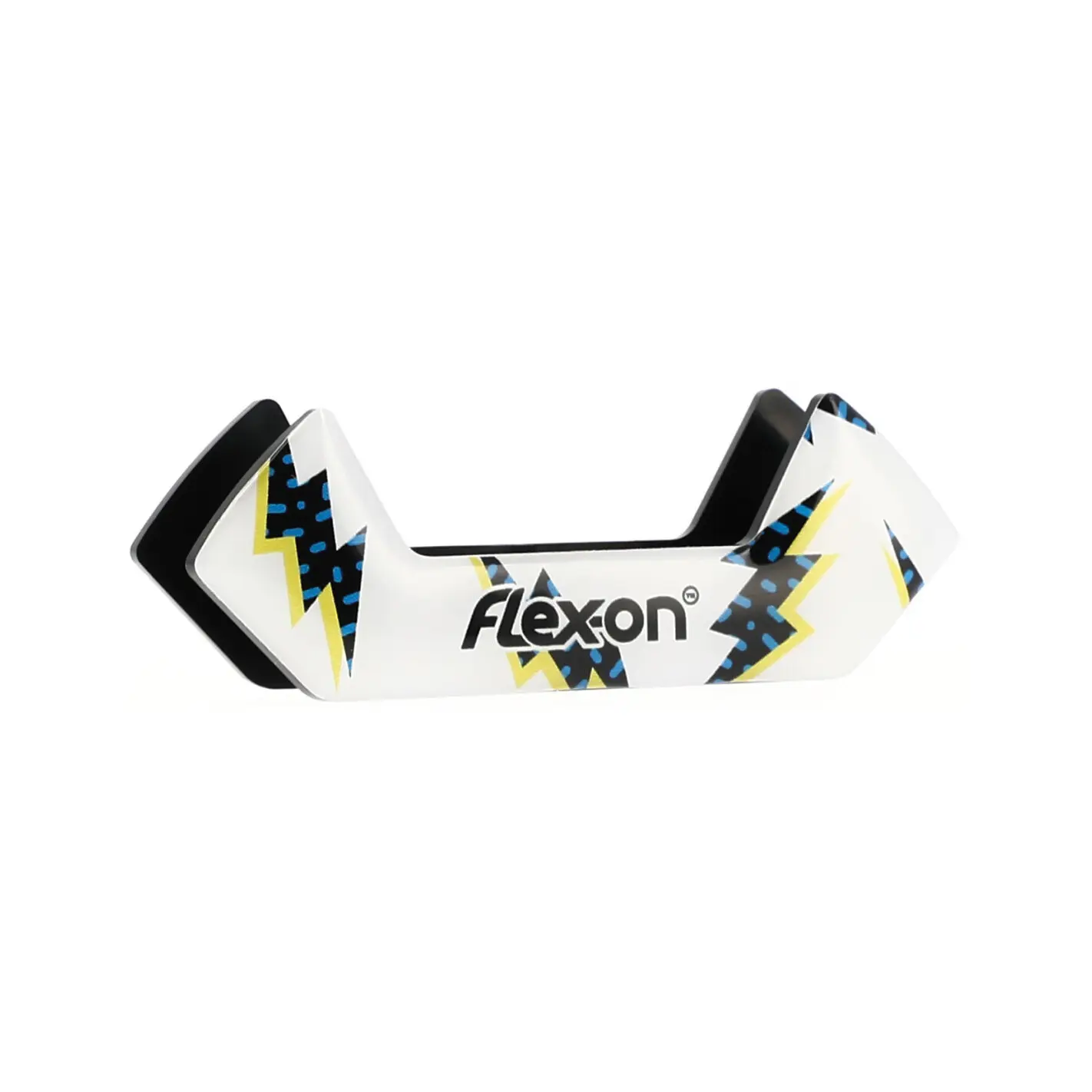 Meilleurs prix pour Stickers étriers Flash Blanc Flex-On Safe-On