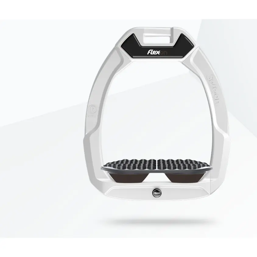 Sicherheitssättel für das Reiten Endurance Weiß/Grau/Braun Flex-On Safe-On