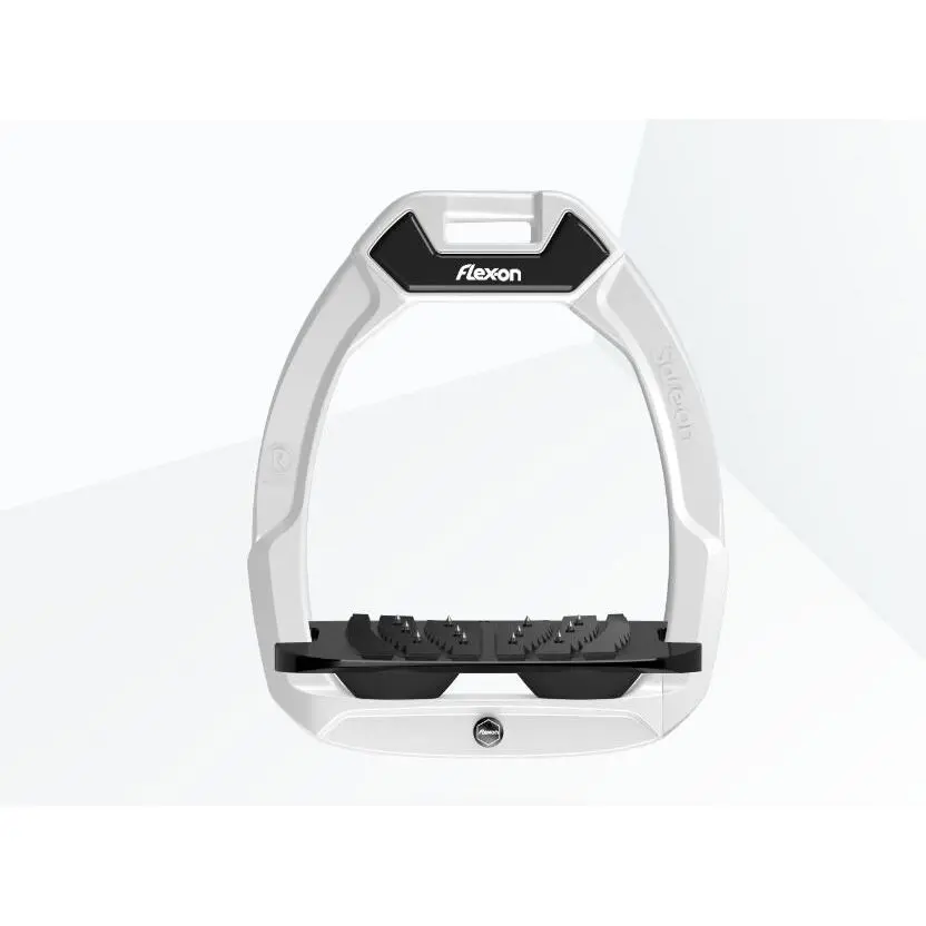 Meilleurs prix pour Étriers de sécurité d’équitation Incliné Ultra Grip Blanc/Noir/Noir Flex-On Safe-On