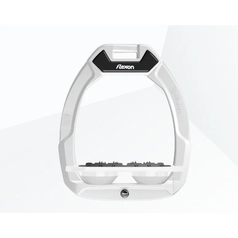 Sicherheitssteigbügel Flat Ultra Grip Weiß/Weiß/Weiß Flex-On Safe-On