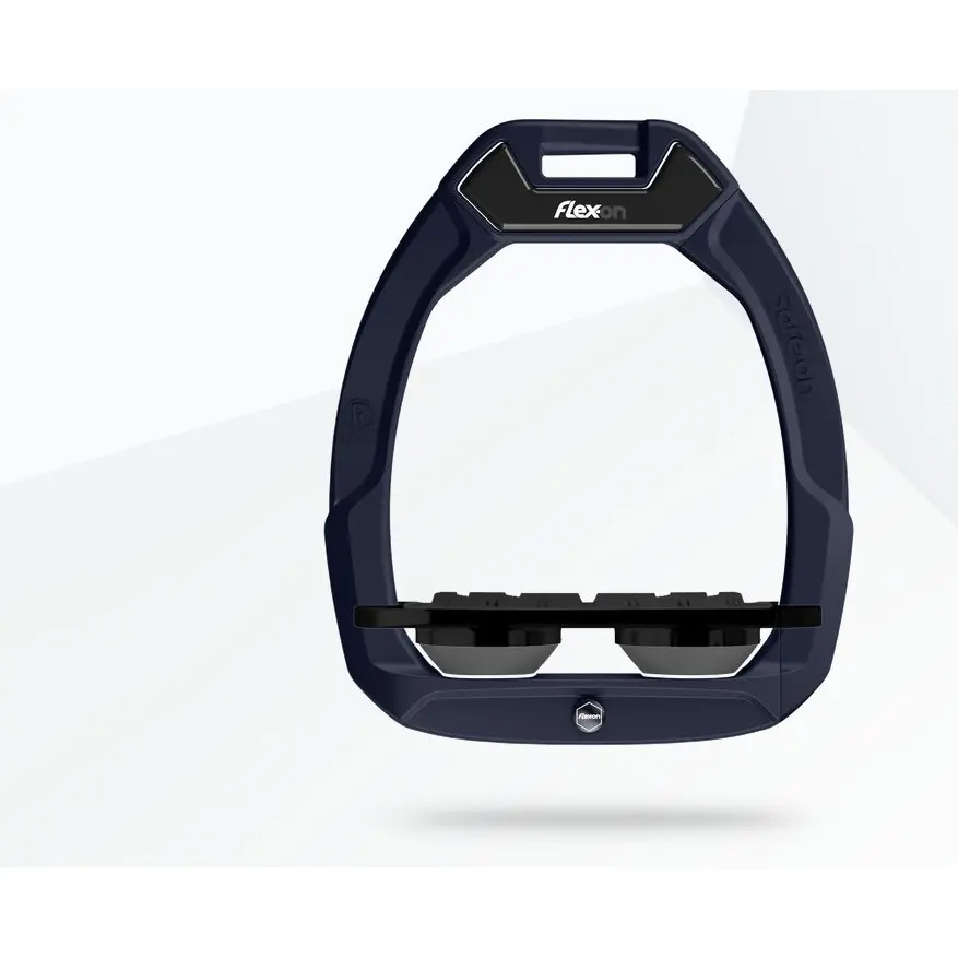 Sicherheitssteigbügel Flat Grip Aluminium/Schwarz/Anthrazit Flex-On Safe-On