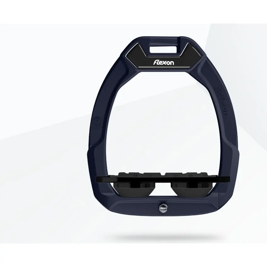 Sicherheitssteigbügel Flach Grip Aluminium/Schwarz/Schwarz Flex-On Safe-On
