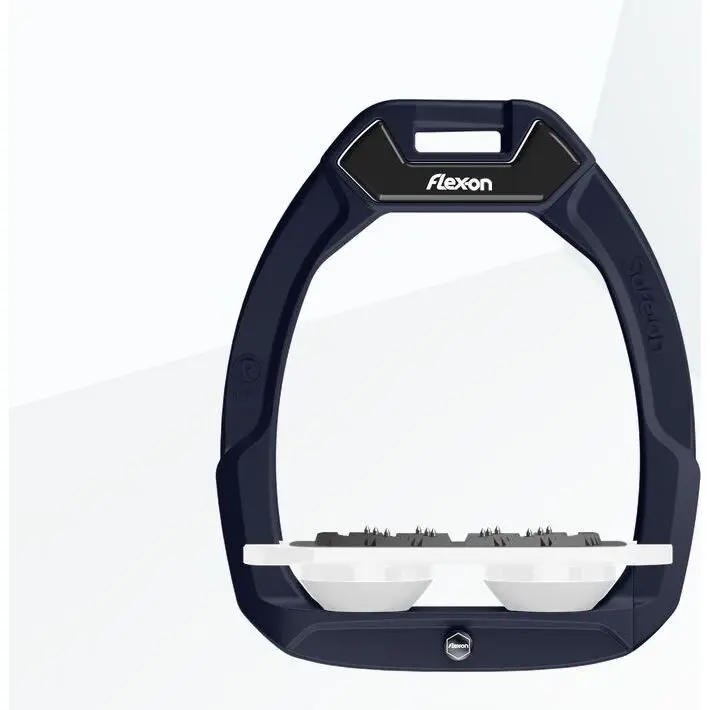 Sicherheitssteigbügel Flat Ultra Grip Aluminium/Weiß/Marine Flex-On Safe-On
