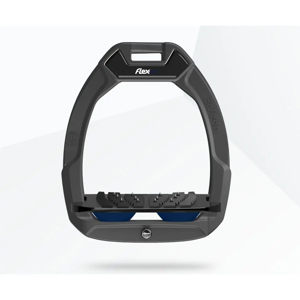 Sicherheitssteiger Reiten Neigungswinkel Ultra Grip Anthrazit/Schwarz/Marine Flex-On Safe-On