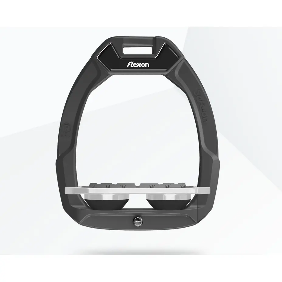 Sicherheitssättel mit flachem Grip Anthrazit/Grau/Schwarz Flex-On Safe-On