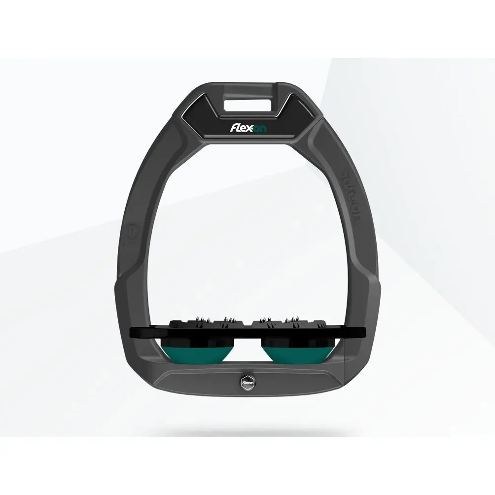 Meilleurs prix pour Étriers de sécurité d’équitation Plat Ultra Grip Anthracite/Noir/Violet Flex-On Safe-On