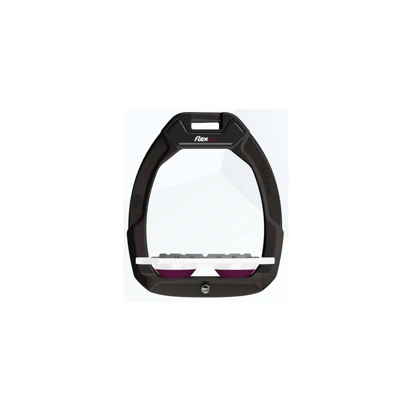 Étriers Plat Grip Marine/Noir/Rose Flex-On Green Composite