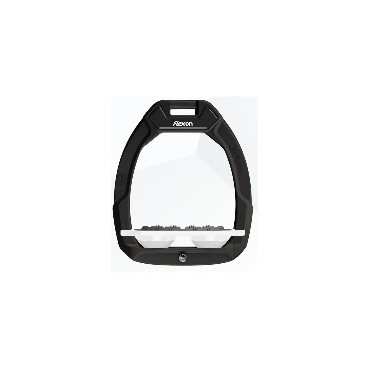 Meilleurs prix pour Étriers de sécurité d’équitation Plat Ultra Grip Noir/Blanc/Blanc Flex-On Safe-On