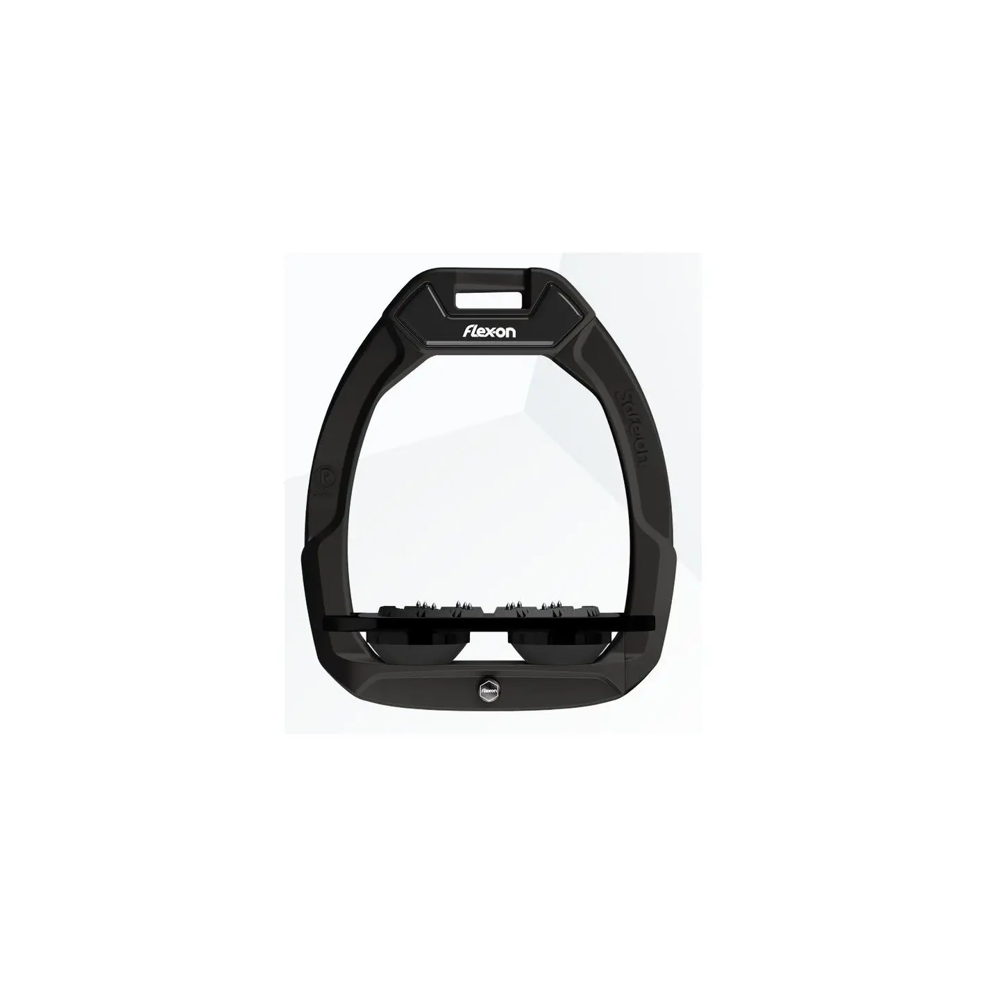Sicherheitssteigbügel Plat Ultra Grip Schwarz/Schwarz/Schwarz Flex-On Safe-On