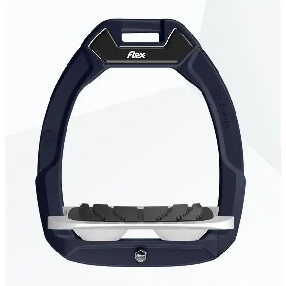 Sicherheitssättel mit schrägem Grip Grün/Grau/Weiß Flex-On Safe-On