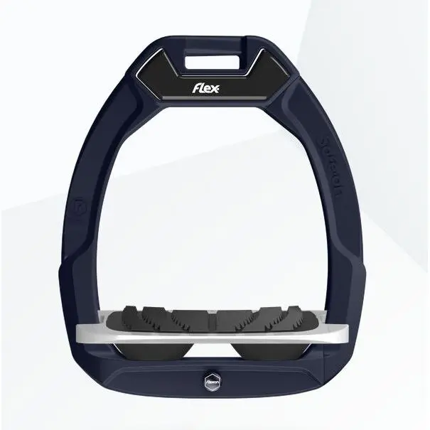 Comparer les prix de Étriers de sécurité d’équitation Incliné Grip Vert/Gris/Noir Flex-On Safe-On