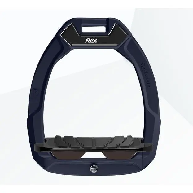 Sicherheitssteigbügel Reiten Neigung Grip Grün/Schwarz/Braun Flex-On Safe-On