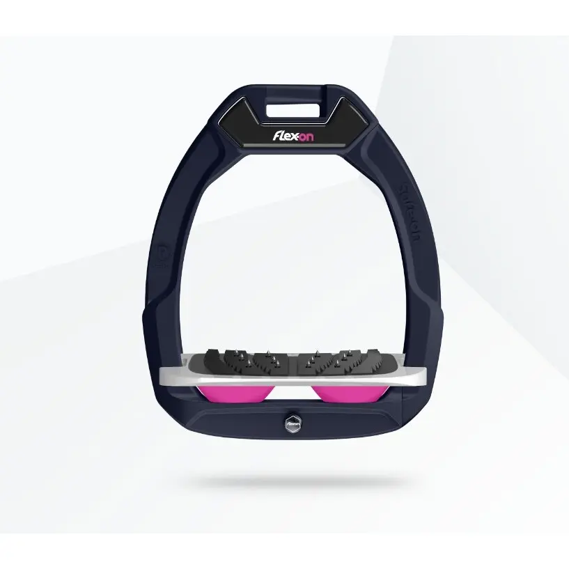 Sicherheitssättelstützen Reiten Neigungs Ultra Grip Grün/Grau/Rosa Flex-On Safe-On