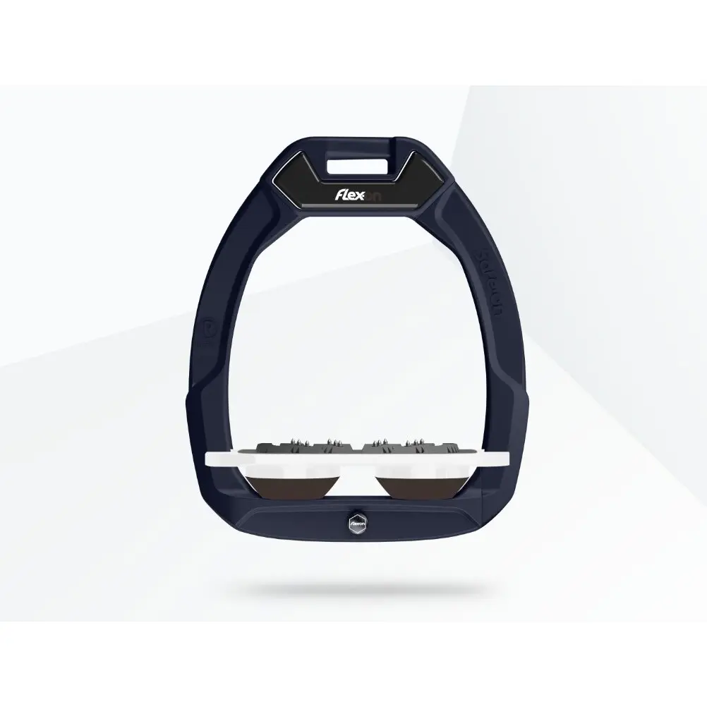 Meilleurs prix pour Étriers de sécurité d’équitation Plat Ultra Grip Vert/Blanc/Marron Flex-On Safe-On