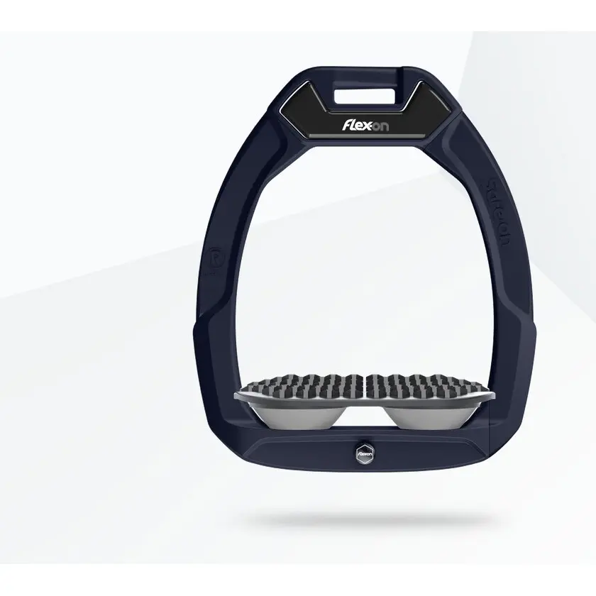Sicherheitssättel für Reiter Endurance Blau/Grau/Grau Flex-On Safe-On