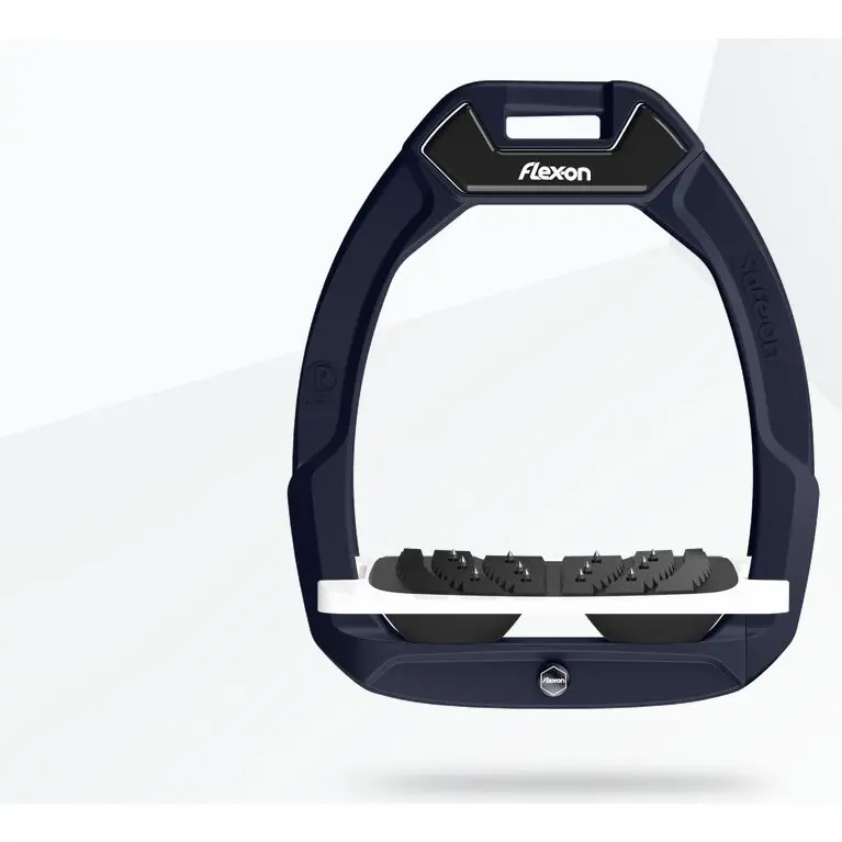 Sicherheitseisen Reitern Neigung Ultra Grip Blau/Weiß/Schwarz Flex-On Safe-On