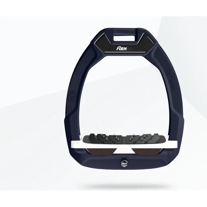 Sicherheitspferdeisen Neigung Ultra Grip Blau/Weiß/Braun Flex-On Safe-On