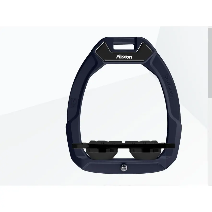 Sicherheitssteigbügel Plat Grip Blau/Schwarz/Schwarz Flex-On Safe-On