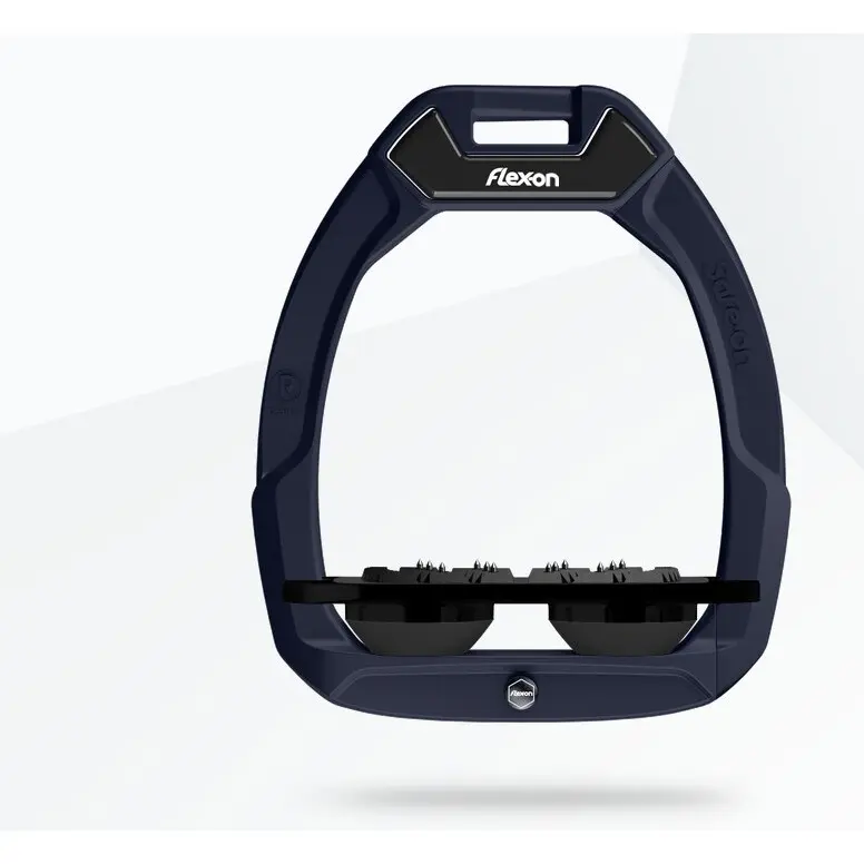 Sicherheitssteigbügel Ultra Grip Blau/Schwarz Flex-On Safe-On