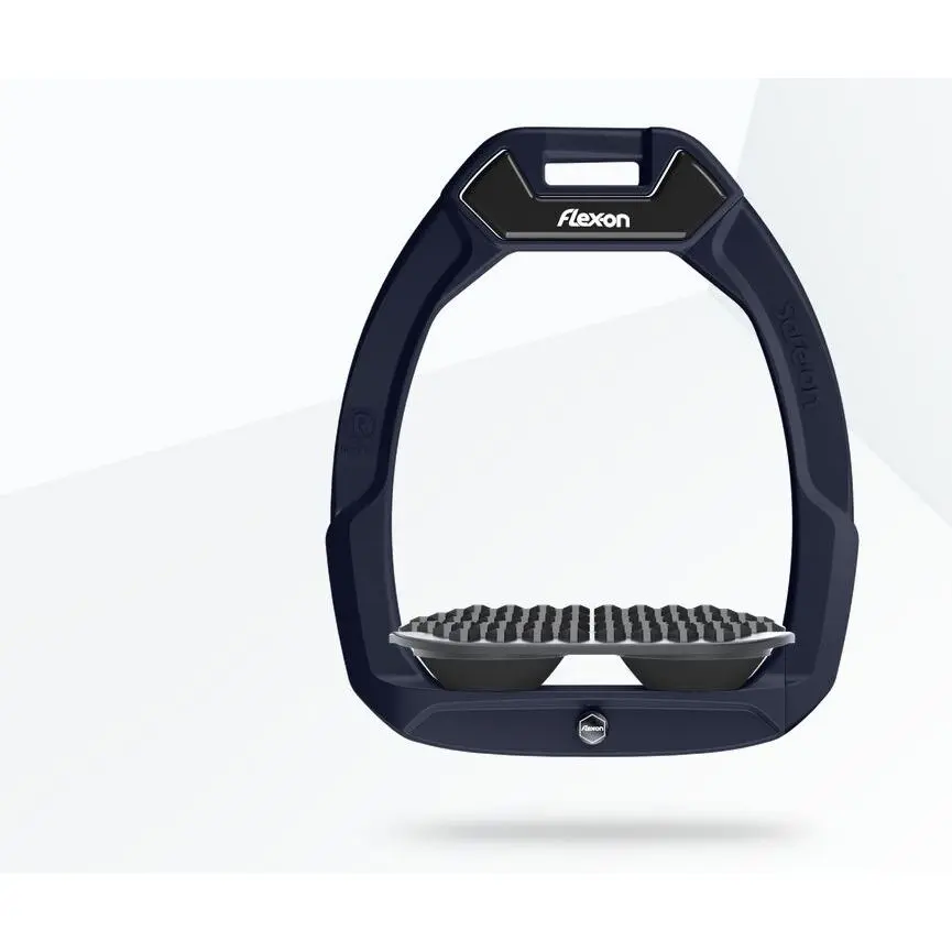 Sicherheitssteigbügel Reiten Endurance Marine/Grau/Schwarz Flex-On Safe-On