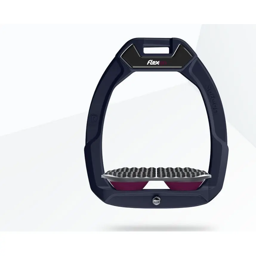 Sicherheitssteigbügel Endurance Marine/Grau/Plum Flex-On Safe-On