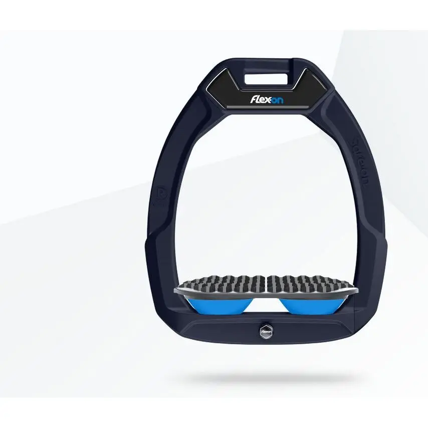Sicherheitssteigbügel Reiten Endurance Marine/Grau/Blau Flex-On Safe-On