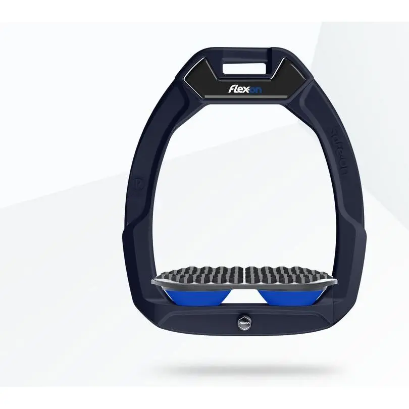 Sicherheitssättelstützen für Reiten Endurance Marine/Grau/Grau/Blau Flex-On Safe-On