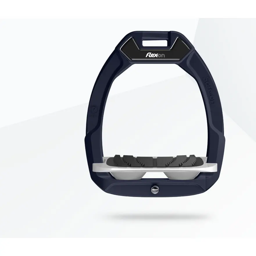 Meilleurs prix pour Étriers de sécurité d’équitation Incliné Grip Marine/Noir/Gris Flex-On Safe-On