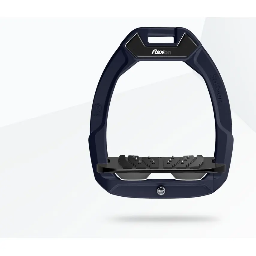 Meilleurs prix pour Étriers de sécurité d’équitation Incliné Ultra Grip Marine/Noir/Anthracite Flex-On Safe-On