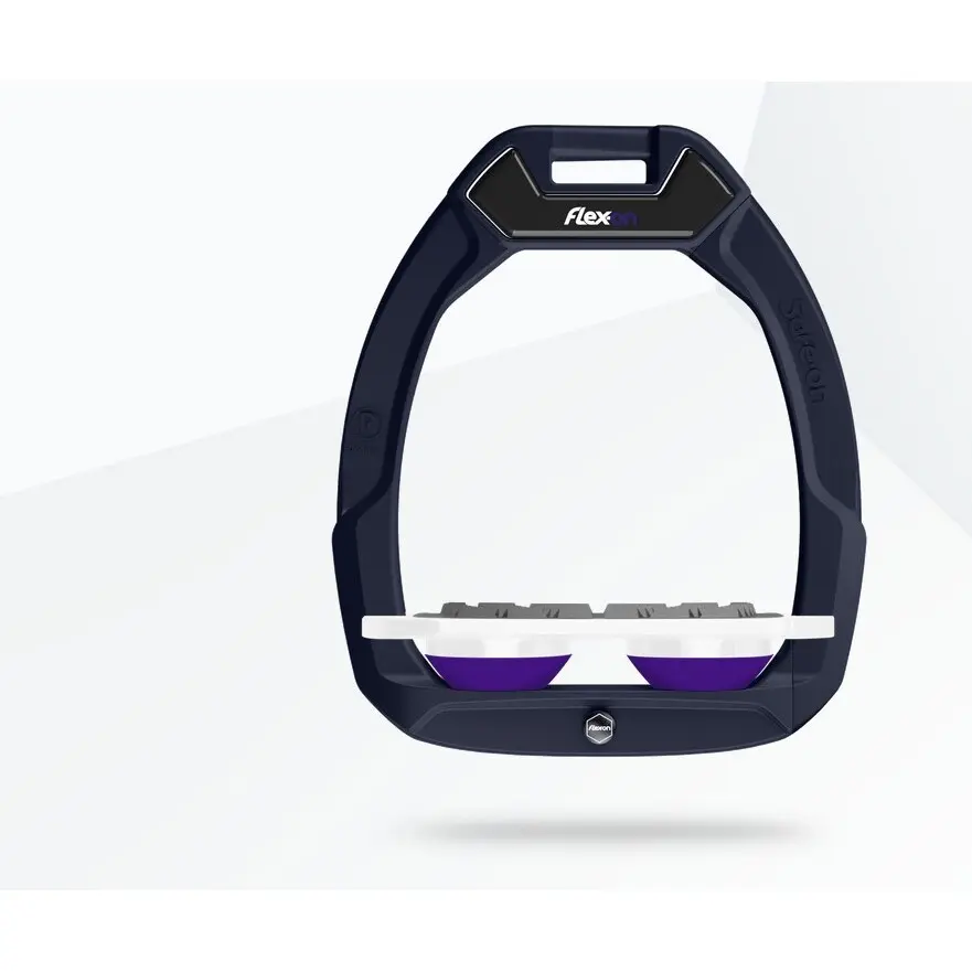 Sicherheitseisen Flat Grip Marine/Weiß/Lila Flex-On Safe-On