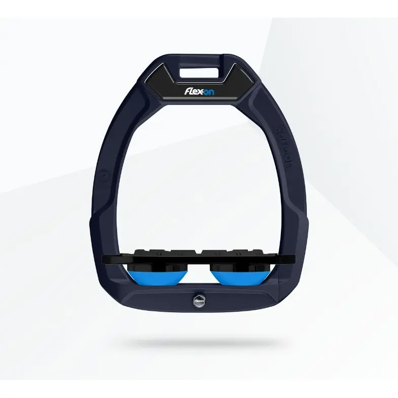 Sicherheitssteigbügel Flach Grip Marine/Schwarz/Blau Flex-On Safe-On