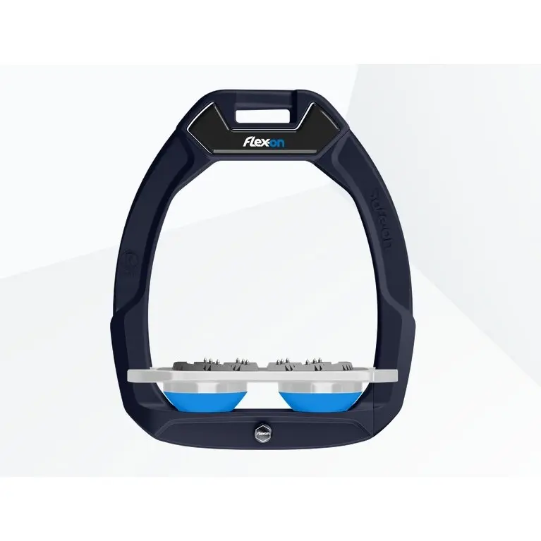 Sicherheitsreitsteigern Flach Ultra Grip Marine/Grau/Blau Flex-On Safe-On