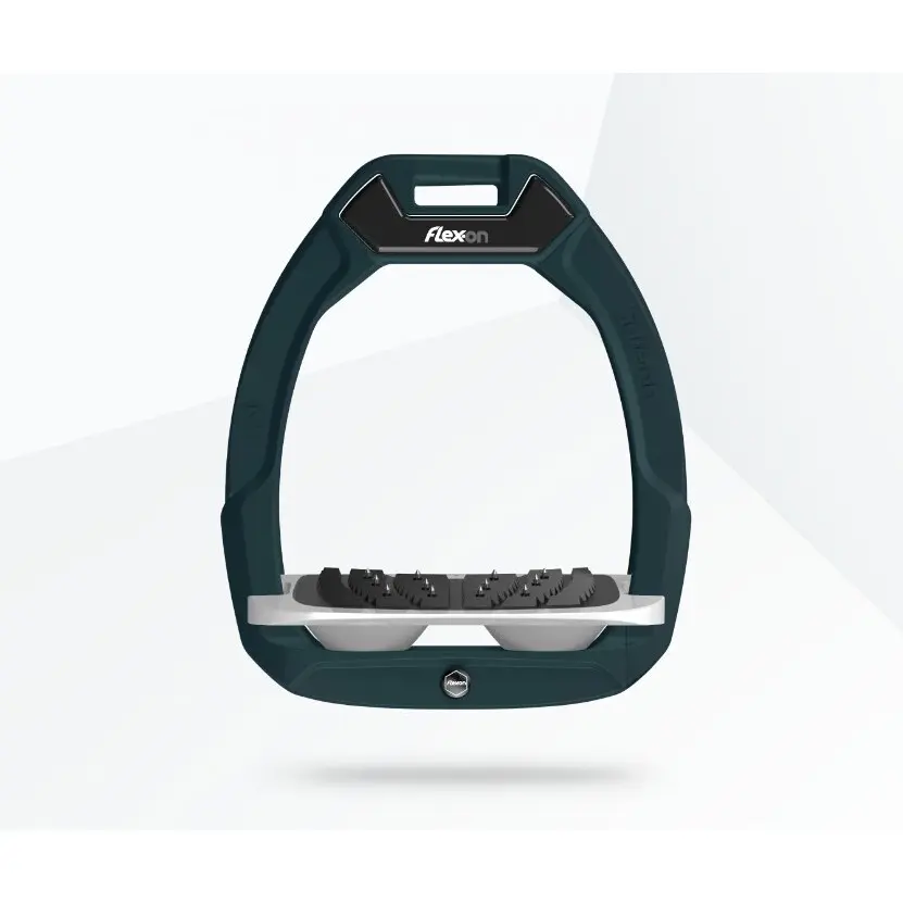 Meilleurs prix pour Étriers de sécurité d’équitation Incliné Ultra Grip Vert/Gris/Gris Flex-On Safe-On