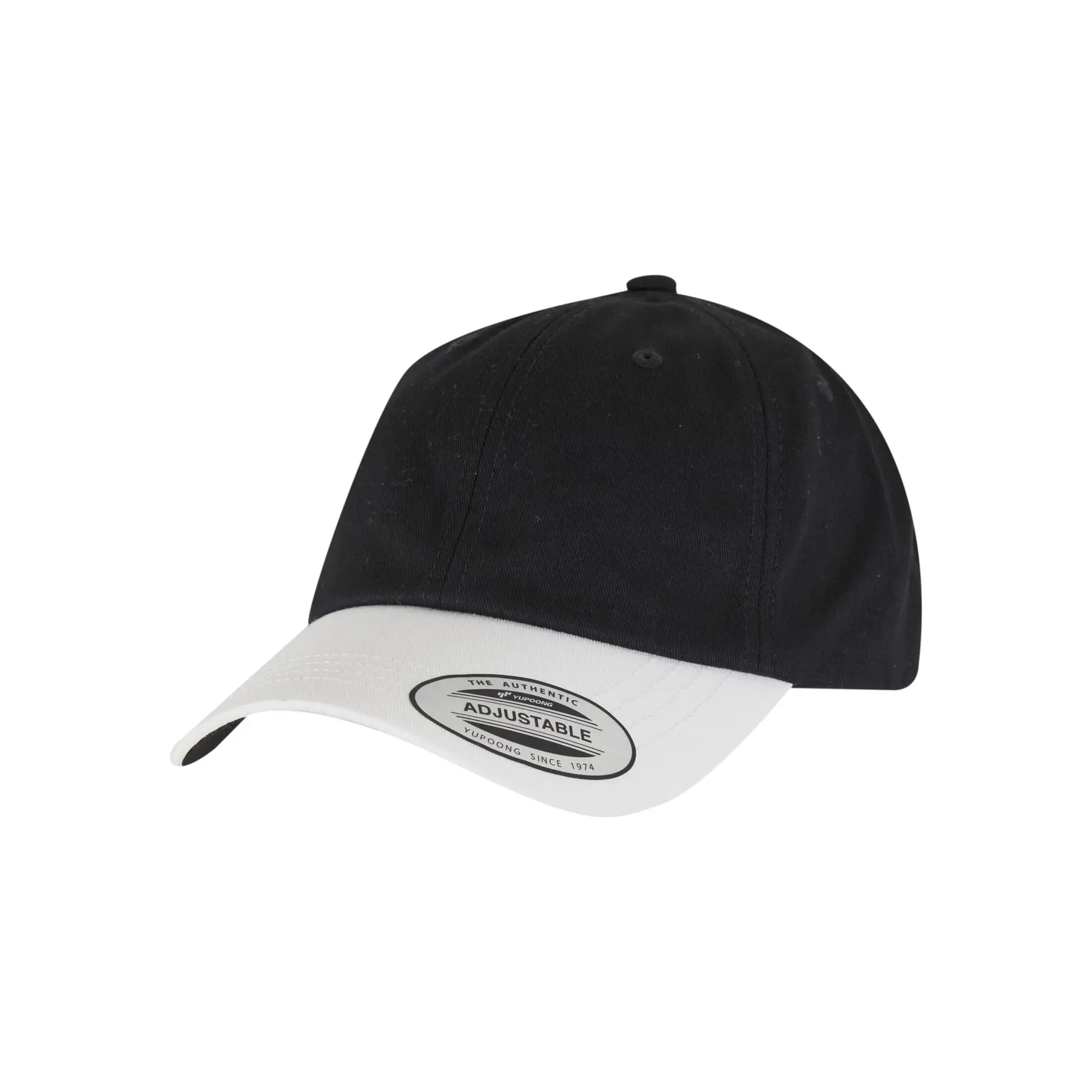 Flexfit Unisex Noir Two Tone Baseball Cap Low Profile