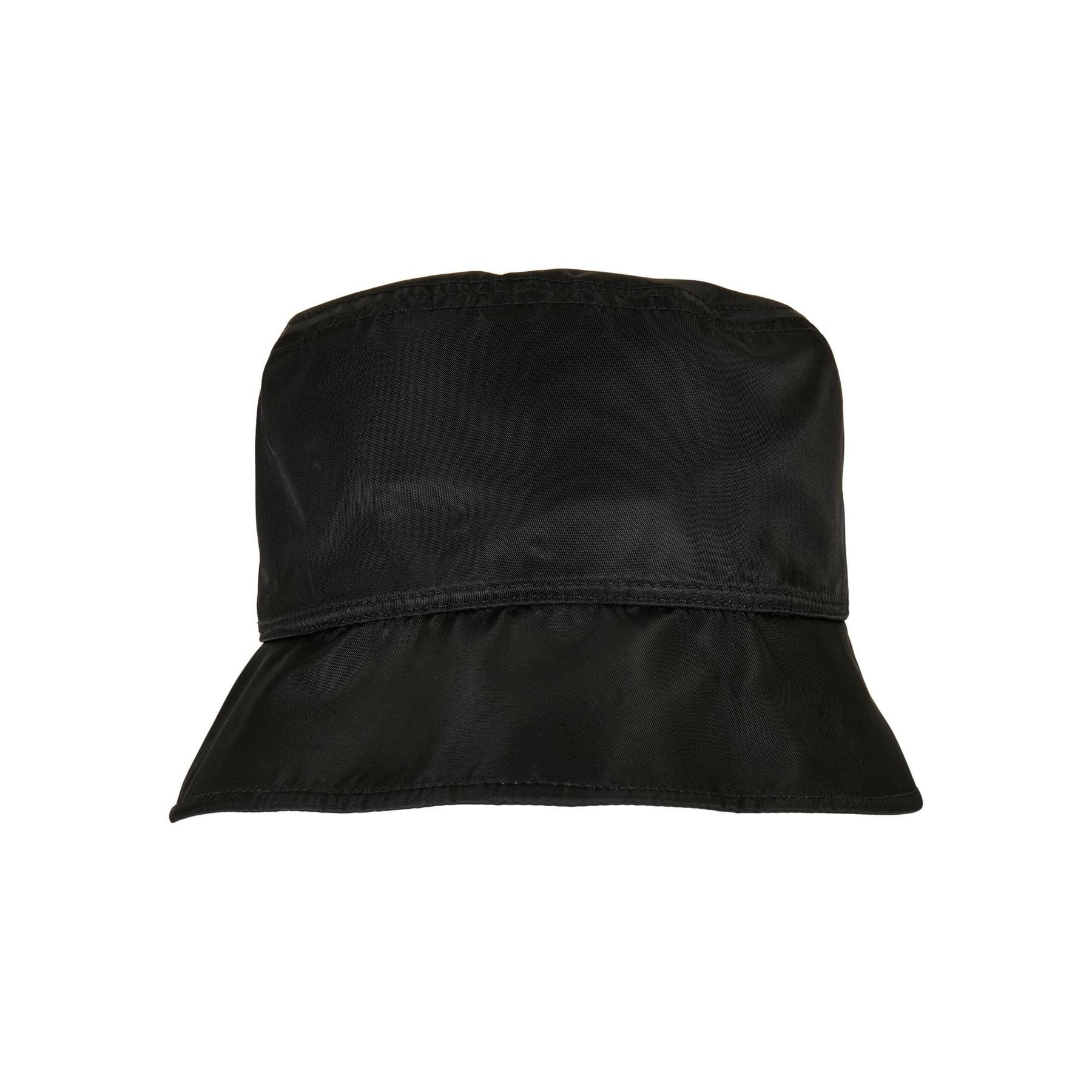 4065812272027 - Nylon Sherpa Bucket Hat Hut schwarz altweiß
