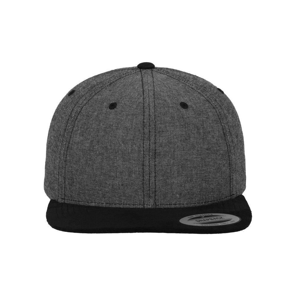 4053838024607 - Chambray-Suede Snapback Cap