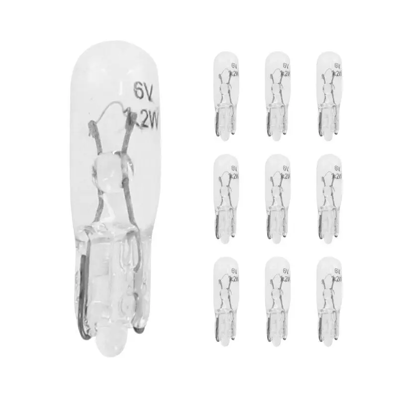 Schachtel mit 10 Standardampullen Flosser W2x4 6D Bulb T5