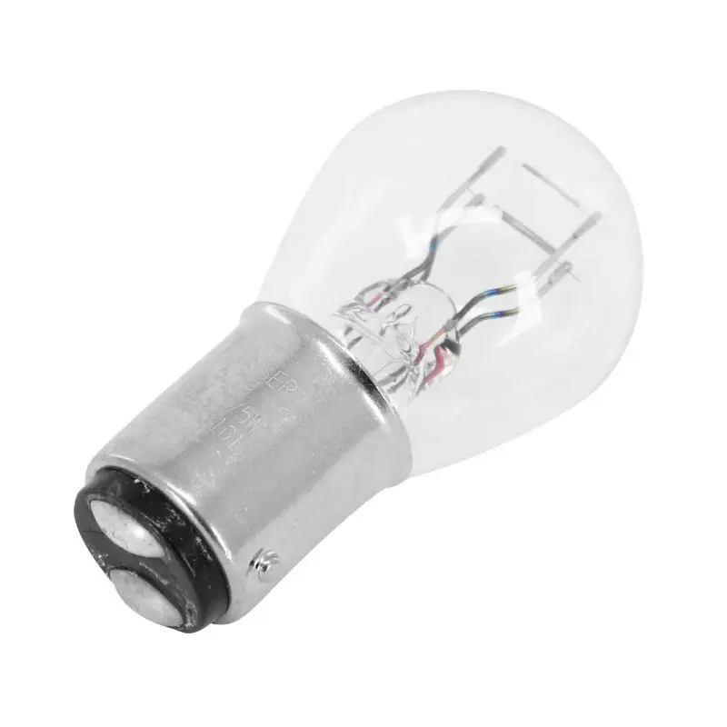 Doos van 10 lampen 12V 21/5W BA15d Flosser 5219 Nieuw voor motor scooter