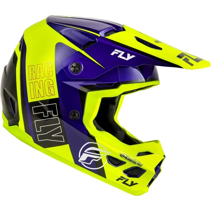 Motorrad-Cross-Helm Fly Racing Mixte Kinetic Rally