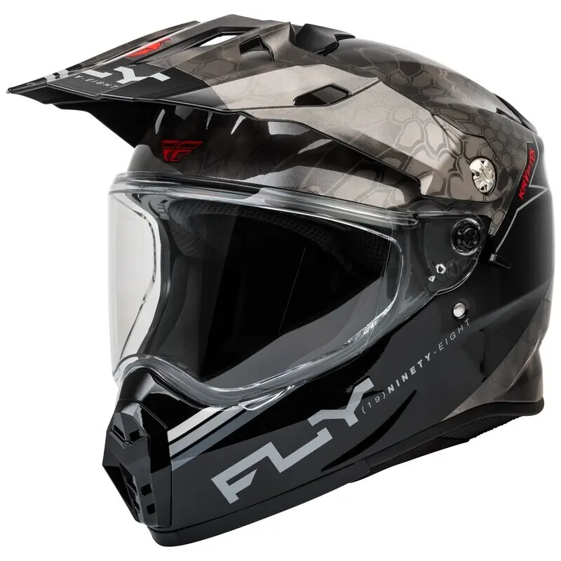 Motorrad-Cross-Helm Fly Racing Trekker Kryptek