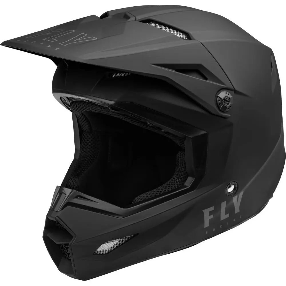 Motorrad-Crosshelm Fly Racing Kinetic Solid