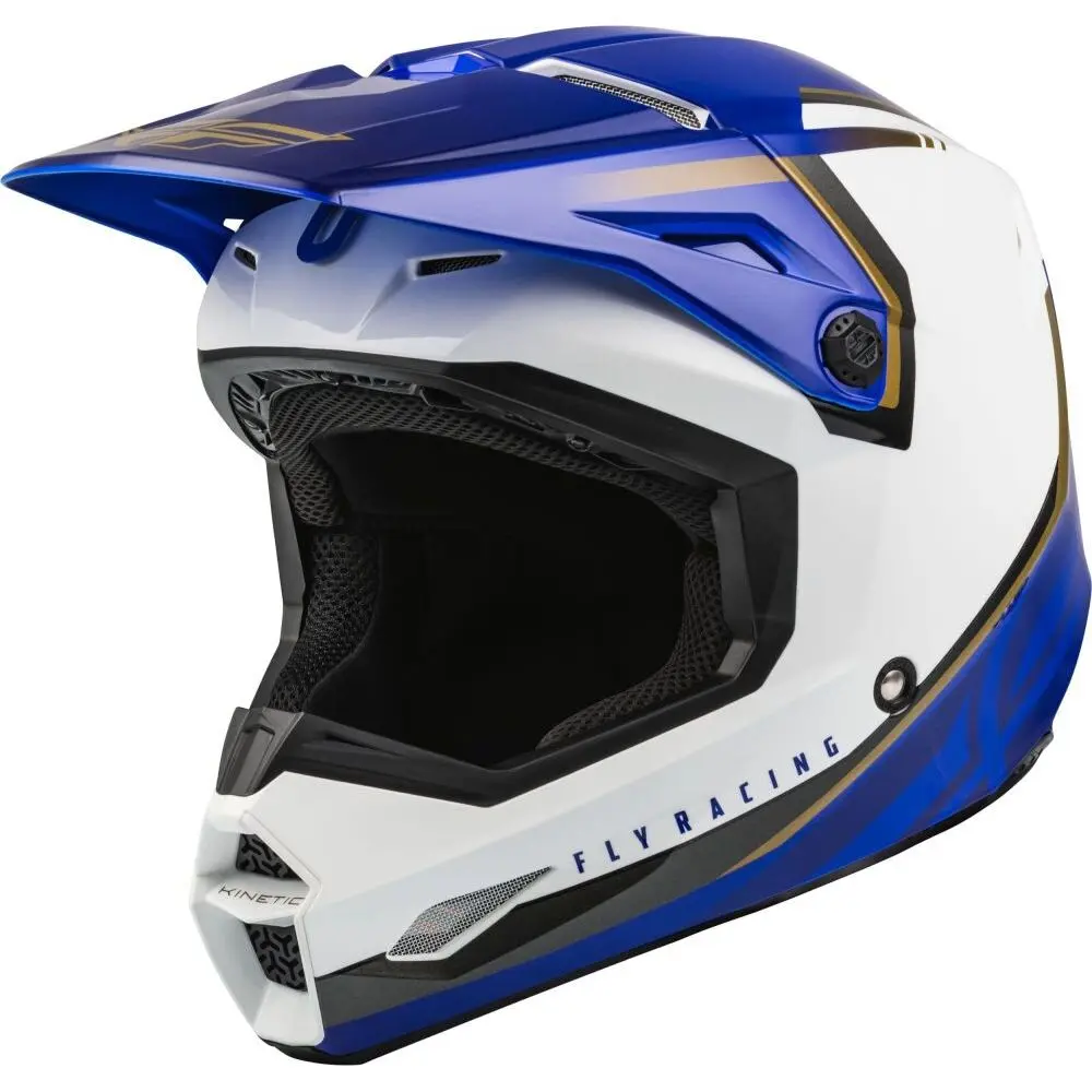 Motorrad-Crosshelm Fly Racing Kinetic Vision