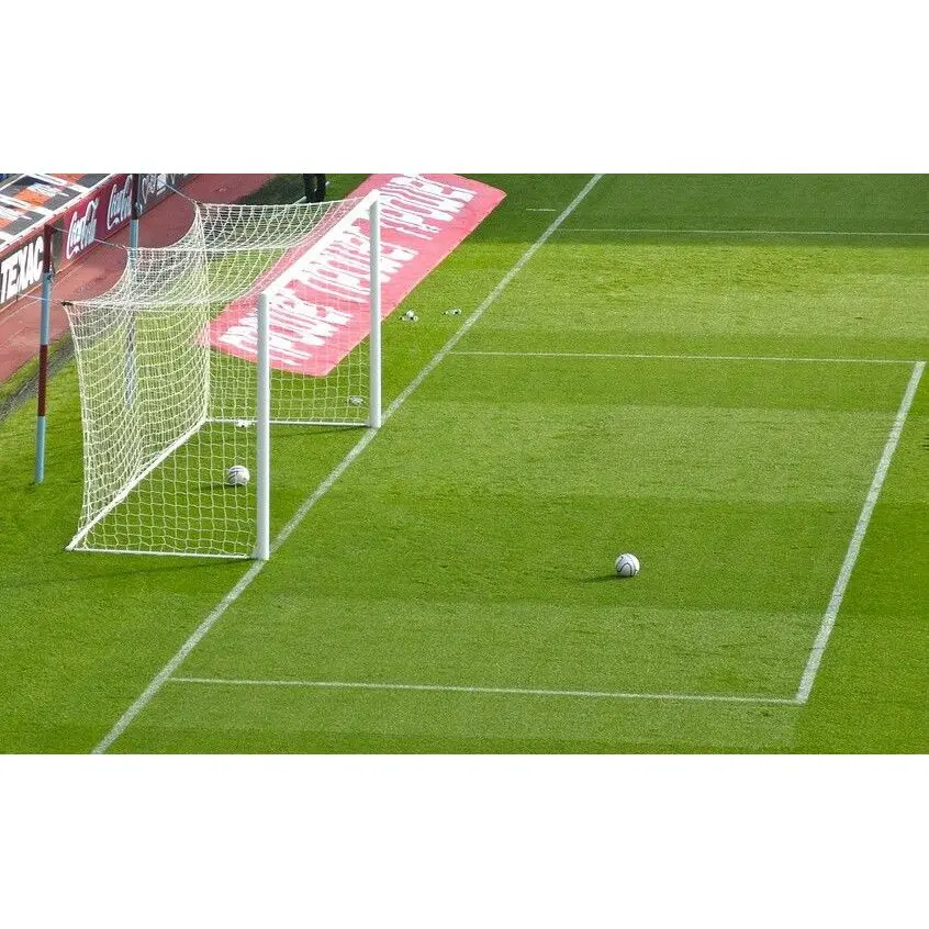 POWERSHOT Filet De Foot 3,1 X 2,1 M – Maille 4 Mm, Renforcé Anti-UV, Blanc, Pour Entraînement Ou Match, Vendu à L'unité