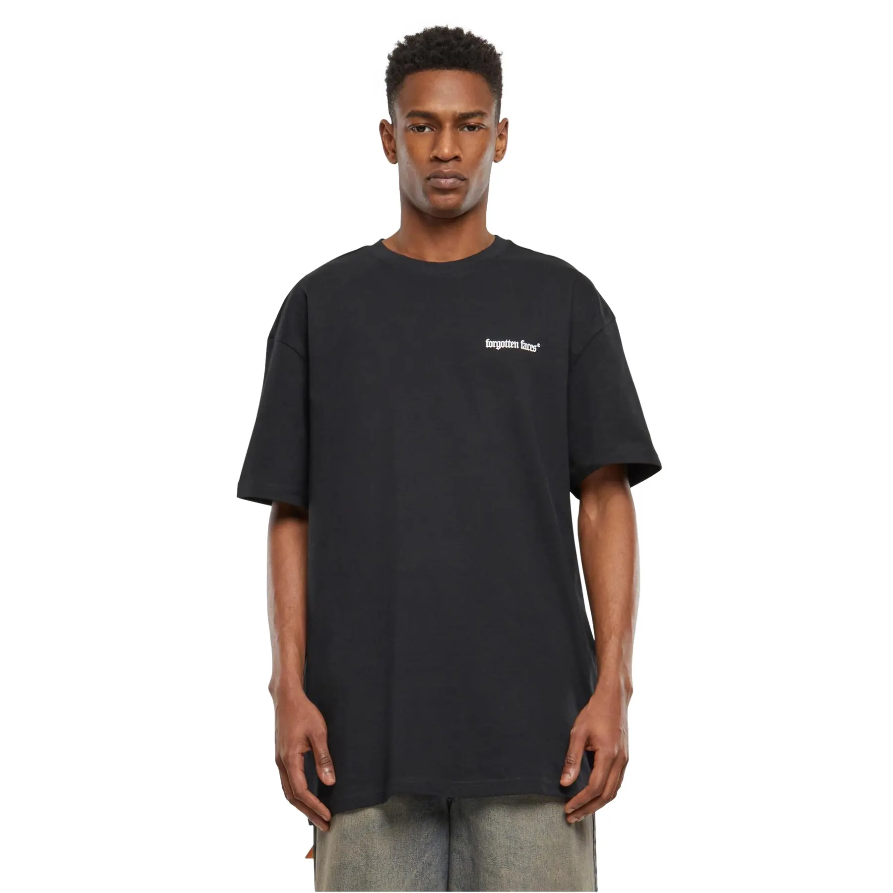 Oversized T-Shirt Forgotten Faces Butterfly Flowers