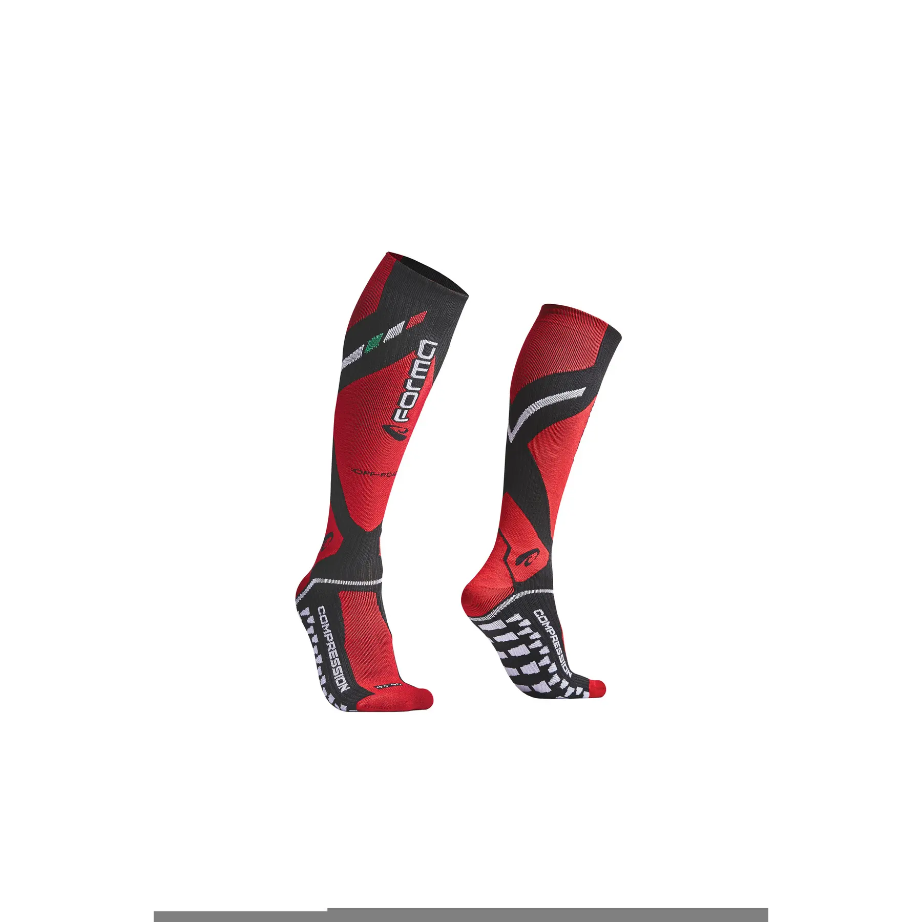 Chaussette  Forma de compression off-road noir/rouge- 47/50